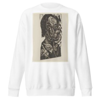 Head of a Sick Man by Ernst Ludwig Kirchner Sweatshirt