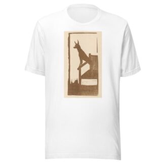 Hond, staand op een stoel by Reinier Willem Petrus de Vries T-Shirt