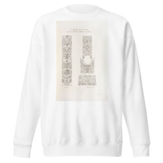 Arabesques du XVIe. siècle extraits d’un MS. de la bibliothèque de monsieur. by Nicolas Xavier Willemin Sweatshirt