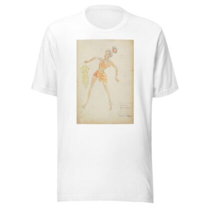 Swing It: Orange bandeau top, matching shorts by Alex Jones T-Shirt