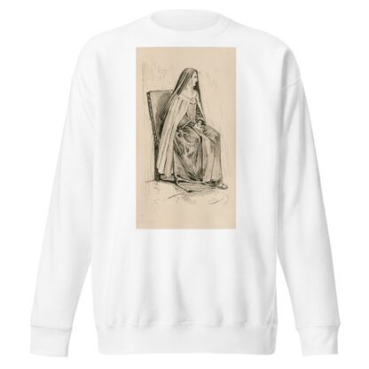 Francisca, a nun by Louis Rhead Sweatshirt