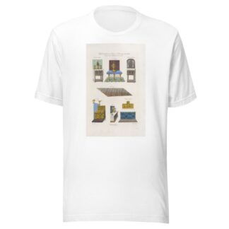 Buffets transformés en oratoire et décorations des autels, extraits de divers manuscrits du XVe. siècle. by Nicolas Xavier Willemin T-Shirt