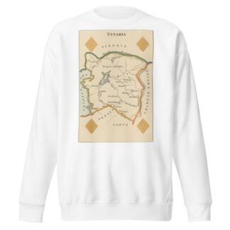 Court game of geography Pl.17 by William and Henry Rock Sweatshirt