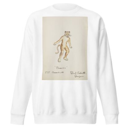 Pinocchio: Leopard. Leopard suit by Paul Cadorette Sweatshirt