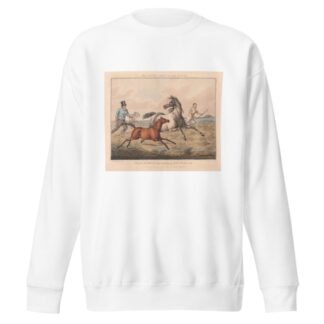 The Seven Ages of the Horse by Henry Thomas Alken Sweatshirt