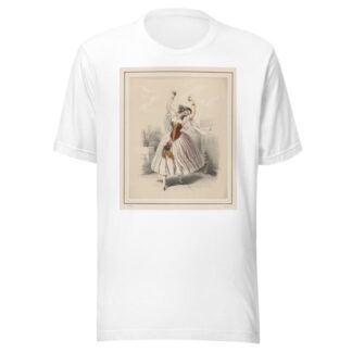 L’Opéra. Mlle Fitzjames, Pas vénitien by Eugène Charles François Guérard T-Shirt