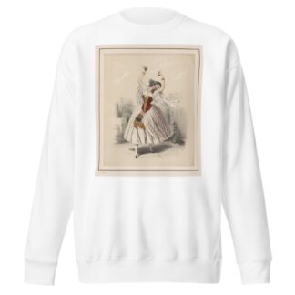 L’Opéra. Mlle Fitzjames, Pas vénitien by Eugène Charles François Guérard Sweatshirt