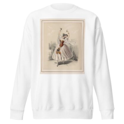 L’Opéra. Mlle Fitzjames, Pas vénitien by Eugène Charles François Guérard Sweatshirt