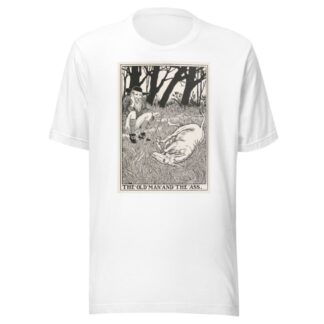 The Old Man and the Ass by Percy J. Billinghurst T-Shirt