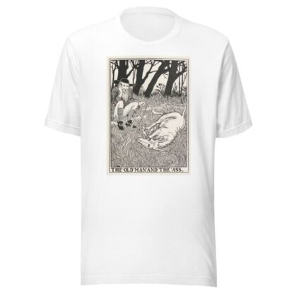 The Old Man and the Ass by Percy J. Billinghurst T-Shirt