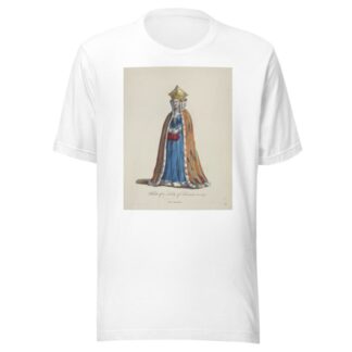 Habit of a lady of Livonia in 1577. Dame Livonienne. by Charles Grignion T-Shirt