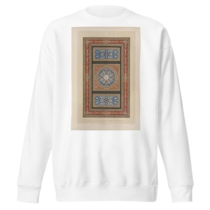 Pavement in encaustic tiles by Matthew Digby Wyatt Sweatshirt