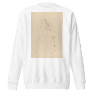 In Their Forties by Henri de Toulouse-Lautrec Sweatshirt