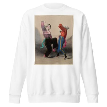 Les Arthurs couchés, les rats dansent by Paul Gavarni Sweatshirt