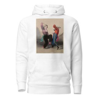 Les Arthurs couchés, les rats dansent by Paul Gavarni Hoodie