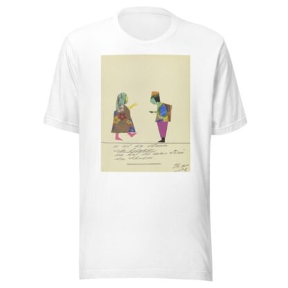 ‘Es ist der Mann sehr beladen …’ by John Elsas T-Shirt