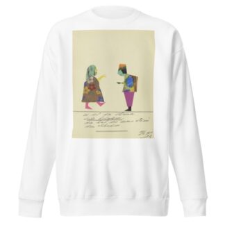 ‘Es ist der Mann sehr beladen …’ by John Elsas Sweatshirt