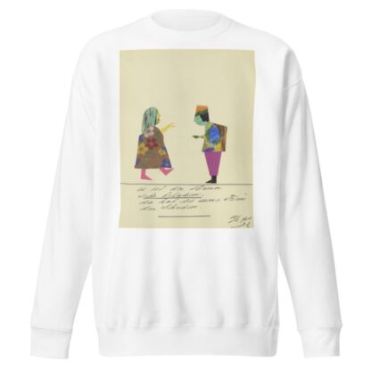 ‘Es ist der Mann sehr beladen …’ by John Elsas Sweatshirt