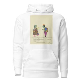 ‘Es ist der Mann sehr beladen …’ by John Elsas Hoodie