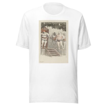 Lutteurs de foire by Henri-Gabriel Ibels T-Shirt