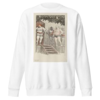 Lutteurs de foire by Henri-Gabriel Ibels Sweatshirt