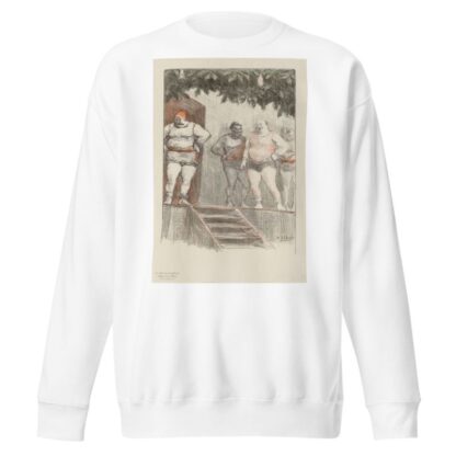Lutteurs de foire by Henri-Gabriel Ibels Sweatshirt