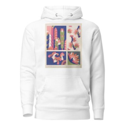Four plant form compositions 4 by André Durenceau Hoodie
