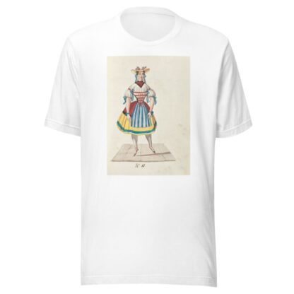 Costume designs for the ballet La Pastorella Svizzera Pl.11 by Vincenzo Battistini T-Shirt