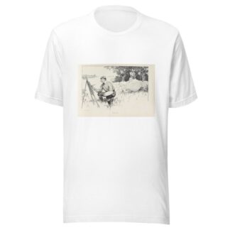 Wasting time by Charles Dana Gibson T-Shirt