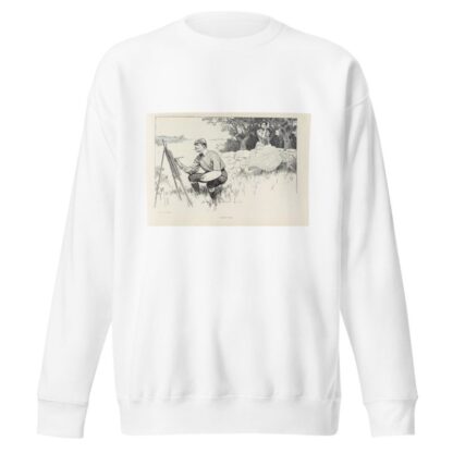 Wasting time by Charles Dana Gibson Sweatshirt