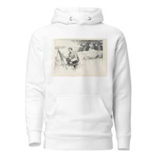 Wasting time by Charles Dana Gibson Hoodie