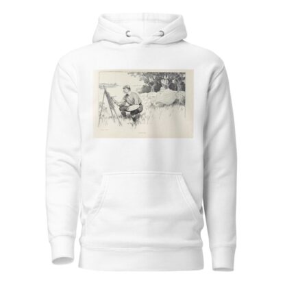 Wasting time by Charles Dana Gibson Hoodie