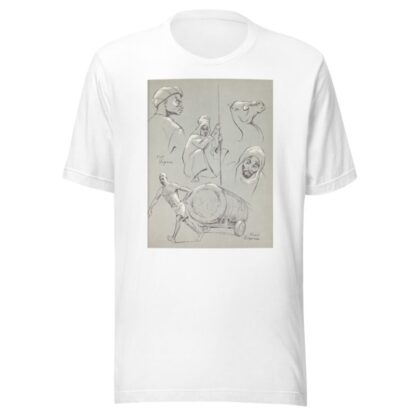 West Africa Vignettes Pl.16 by Elton Fax T-Shirt