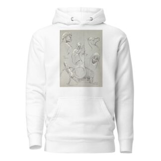 West Africa Vignettes Pl.16 by Elton Fax Hoodie