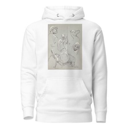 West Africa Vignettes Pl.16 by Elton Fax Hoodie