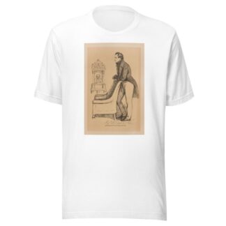 J. S. Knowles, author of ‘The Hunchback’ by Daniel Maclise T-Shirt