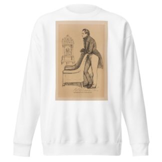 J. S. Knowles, author of ‘The Hunchback’ by Daniel Maclise Sweatshirt