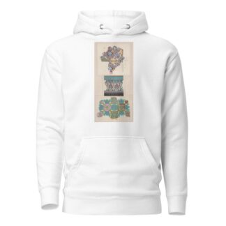 Design drawing by Christopher Dresser Hoodie