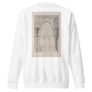 Rudiments of curvilinear design Pl.19 by George Phillips Sweatshirt