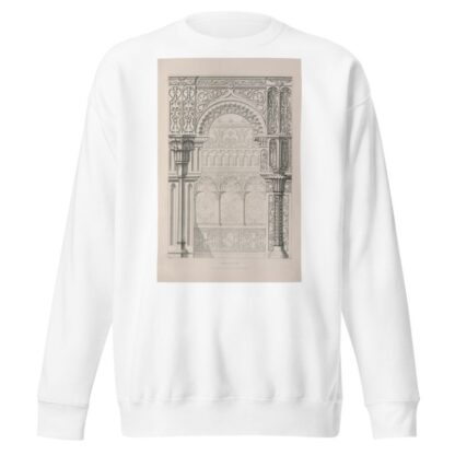 Rudiments of curvilinear design Pl.19 by George Phillips Sweatshirt