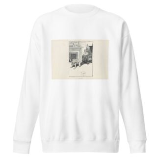 The nursery by Charles Dana Gibson Sweatshirt