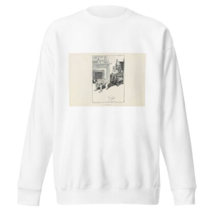 The nursery by Charles Dana Gibson Sweatshirt