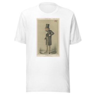 Prime Ministers – ‘It is his mission to stem the tide of democracy.’ The Earl of Derby. 29 May 1869 by Carlo Pellegrini T-Shirt