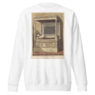 Tomb of an unidentified King’s Nurse from Hampton Church by Daniel Lysons Sweatshirt