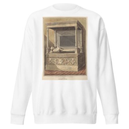 Tomb of an unidentified King’s Nurse from Hampton Church by Daniel Lysons Sweatshirt