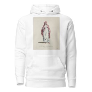 Habit of a lady of the Island of Malta in 1568. Fille de l’Isle de Malta. by Charles Grignion Hoodie
