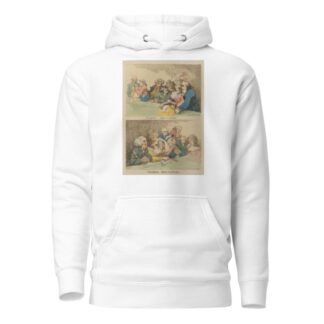 Comedy spectators. Tragedy spectators by Thomas Rowlandson Hoodie