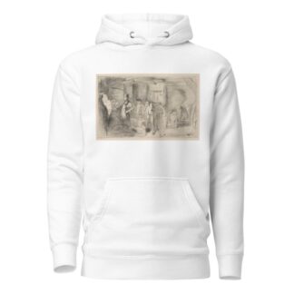 The forge by James Abbott McNeill Whistler Hoodie