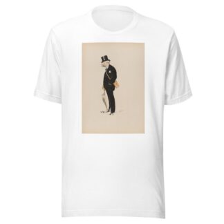M. de Saint-Albin, directeur du Jockey-Club by Georges Goursat (Sem) T-Shirt