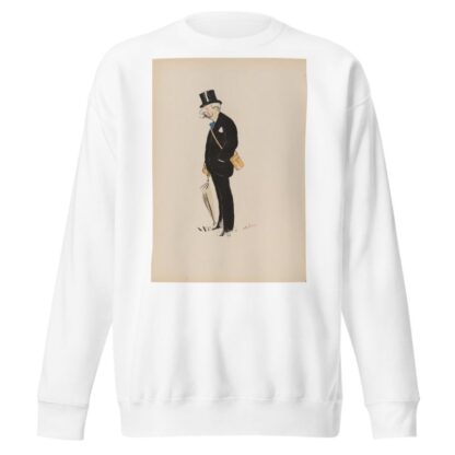M. de Saint-Albin, directeur du Jockey-Club by Georges Goursat (Sem) Sweatshirt